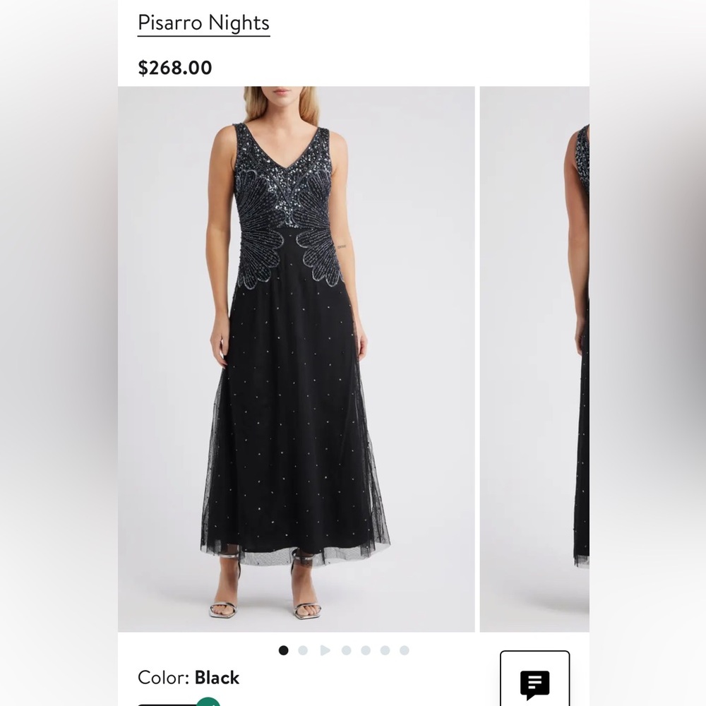Elegant Smoke Dress - Pisarro Nights